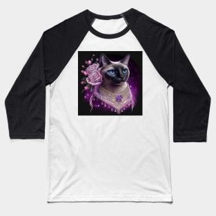 Luxe Siamese Baseball T-Shirt